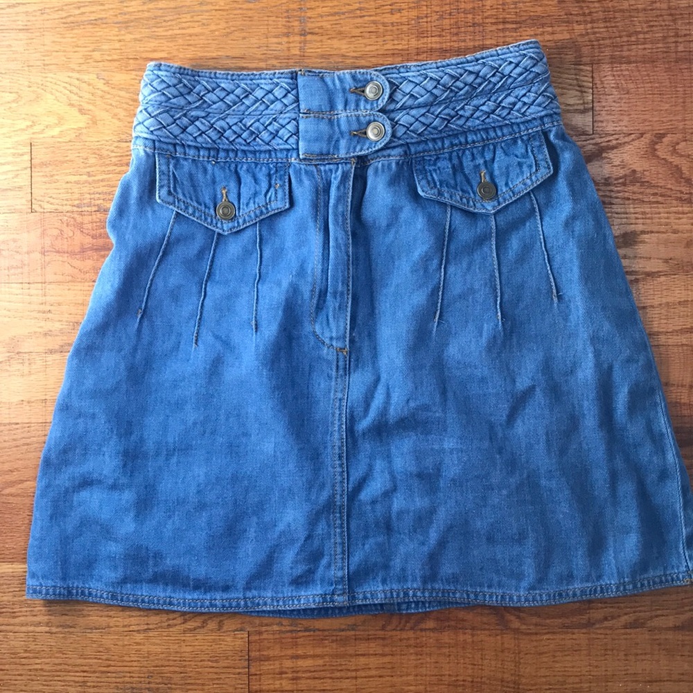 FreePeople Denim Skirt